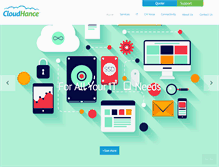 Tablet Screenshot of answers.cloudhance.com